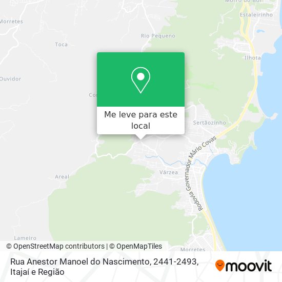 Rua Anestor Manoel do Nascimento, 2441-2493 mapa