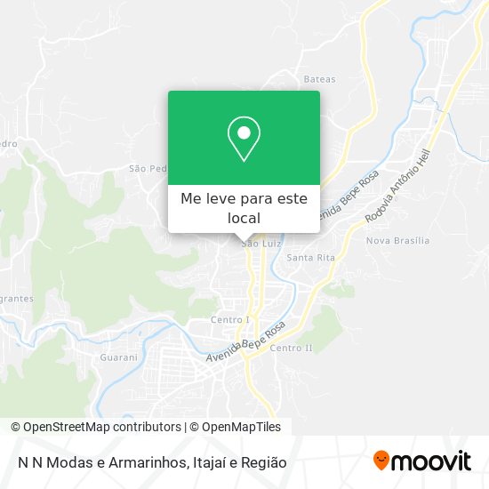 N N Modas e Armarinhos mapa