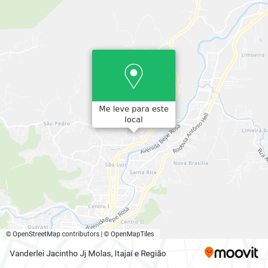 Vanderlei Jacintho Jj Molas mapa