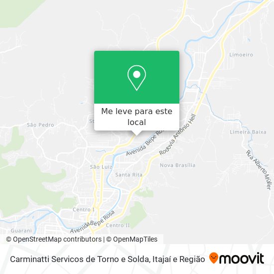 Carminatti Servicos de Torno e Solda mapa