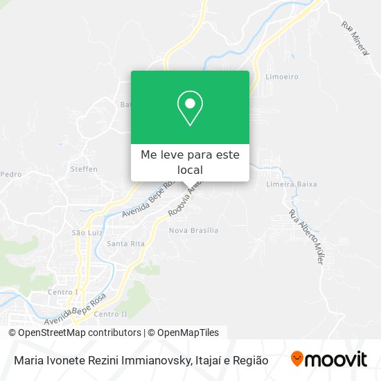 Maria Ivonete Rezini Immianovsky mapa