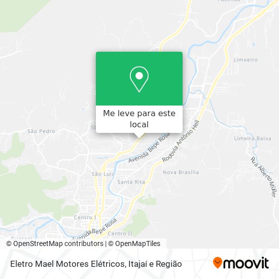 Eletro Mael Motores Elétricos mapa