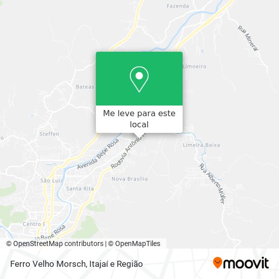 Ferro Velho Morsch mapa