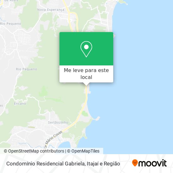 Condomínio Residencial Gabriela mapa