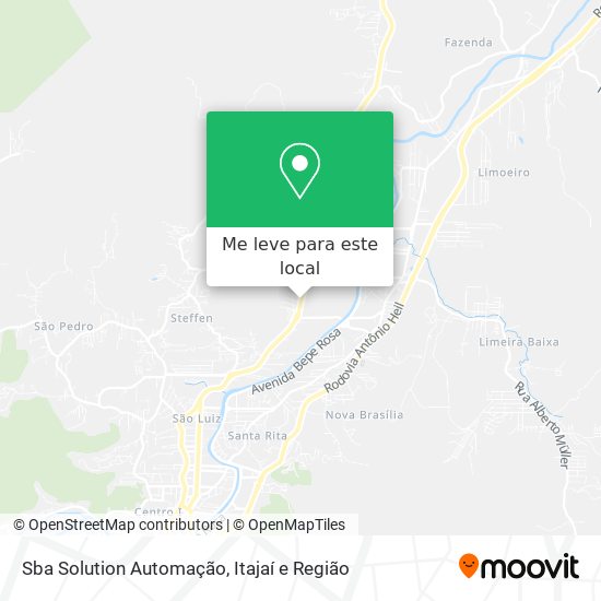 Sba Solution Automação mapa