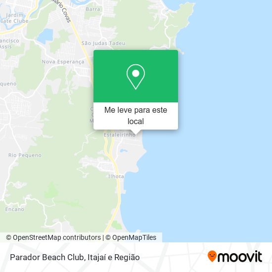 Parador Beach Club mapa