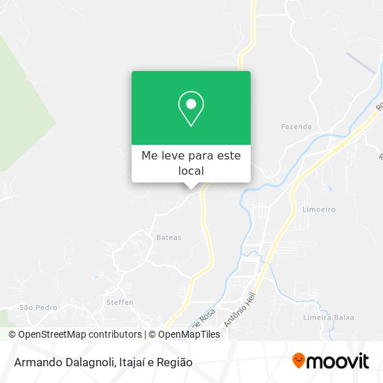 Armando Dalagnoli mapa
