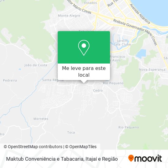 Maktub Conveniência e Tabacaria mapa