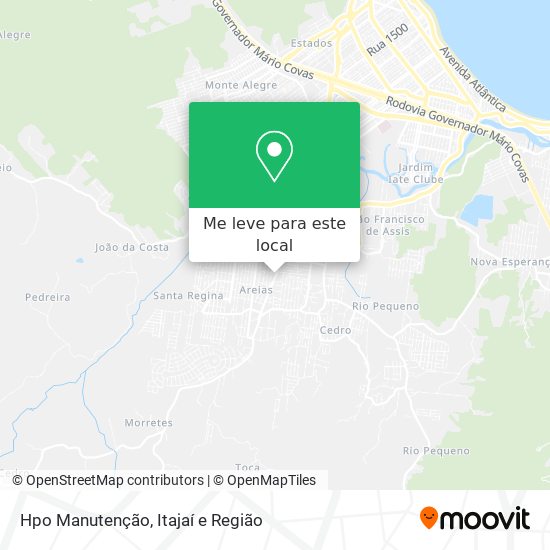 Hpo Manutenção mapa