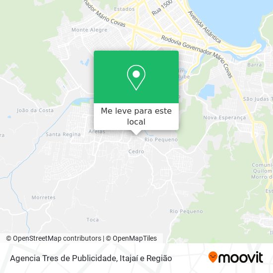 Agencia Tres de Publicidade mapa