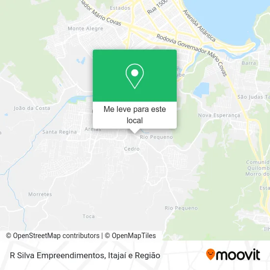 R Silva Empreendimentos mapa