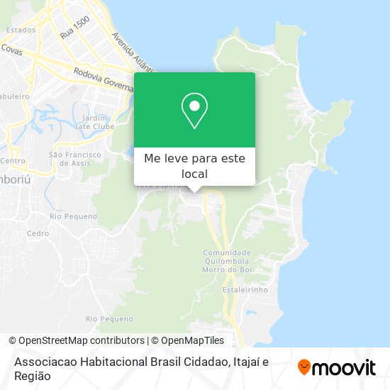 Associacao Habitacional Brasil Cidadao mapa