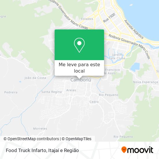 Food Truck Infarto mapa