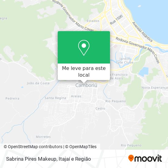Sabrina Pires Makeup mapa
