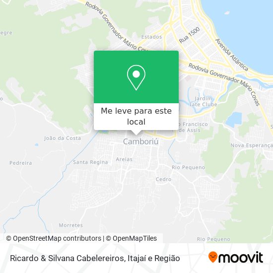 Ricardo & Silvana Cabelereiros mapa
