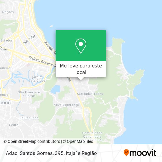 Adaci Santos Gomes, 395 mapa