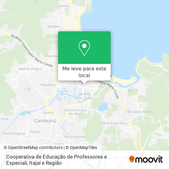 Cooperativa de Educação de Professores e Especiali mapa