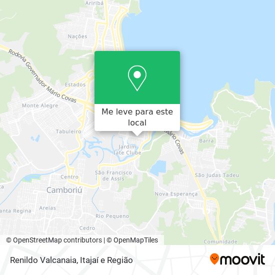 Renildo Valcanaia mapa