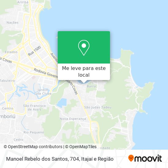 Manoel Rebelo dos Santos, 704 mapa