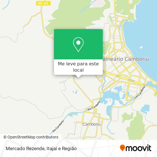 Mercado Rezende mapa