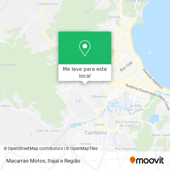 Macarrao Motos mapa