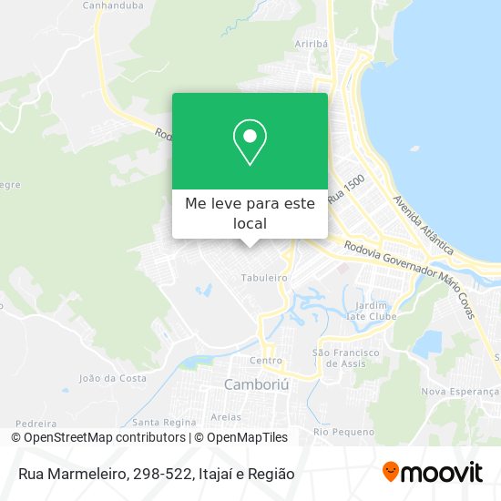 Rua Marmeleiro, 298-522 mapa