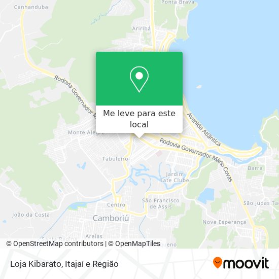 Loja Kibarato mapa