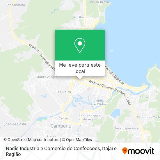 Nadis Industria e Comercio de Confeccoes mapa