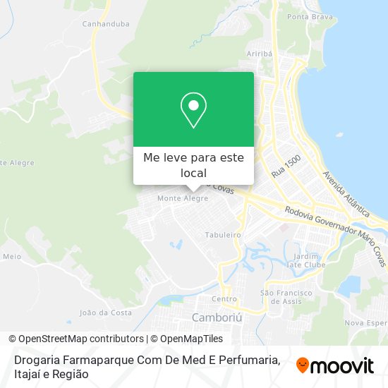 Drogaria Farmaparque Com De Med E Perfumaria mapa