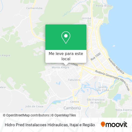 Hidro Pred Instalacoes Hidraulicas mapa