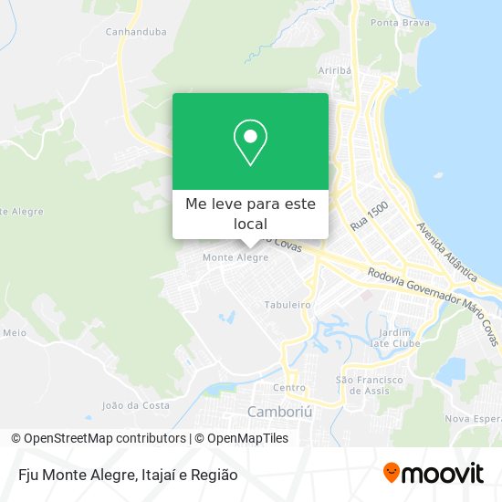 Fju Monte Alegre mapa