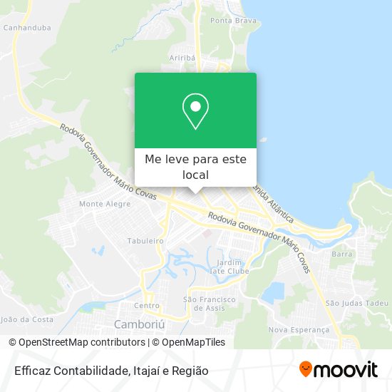 Efficaz Contabilidade mapa