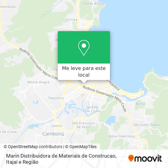 Marin Distribuidora de Materiais de Construcao mapa