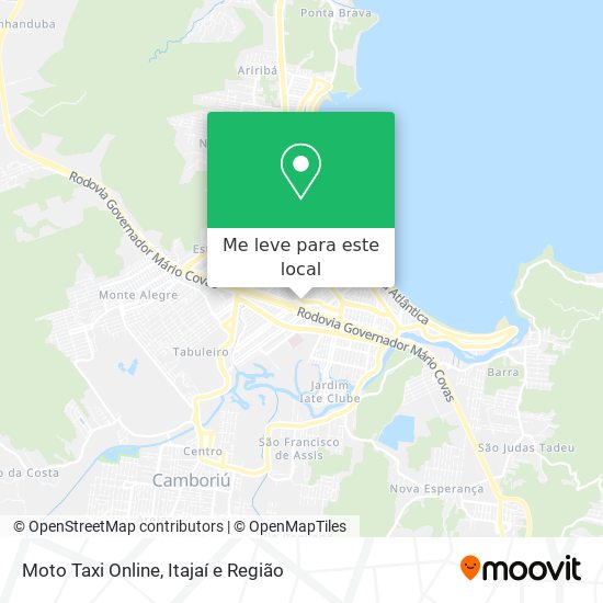 Moto Taxi Online mapa