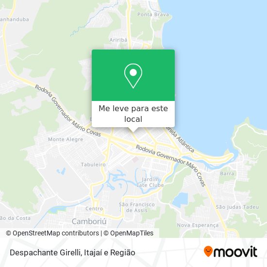 Despachante Girelli mapa