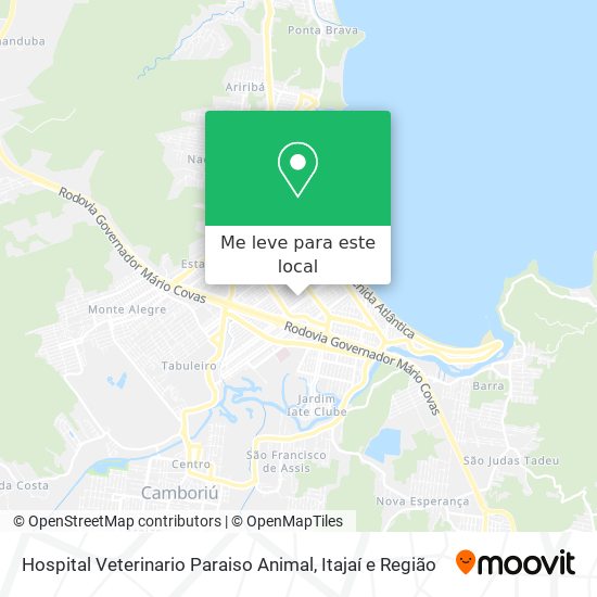 Hospital Veterinario Paraiso Animal mapa