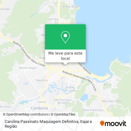 Carolina Passinato Maquiagem Definitiva mapa