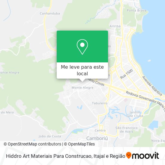 Hiddro Art Materiais Para Construcao mapa