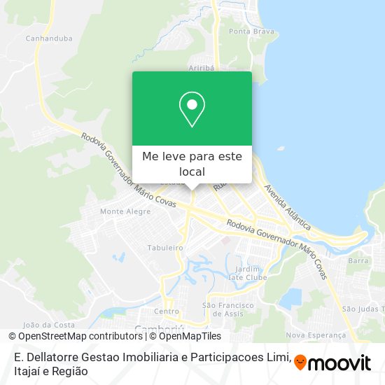 E. Dellatorre Gestao Imobiliaria e Participacoes Limi mapa