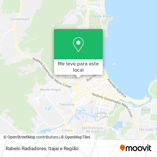 Rabelo Radiadores mapa