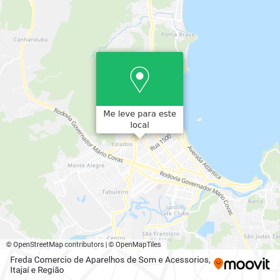 Freda Comercio de Aparelhos de Som e Acessorios mapa