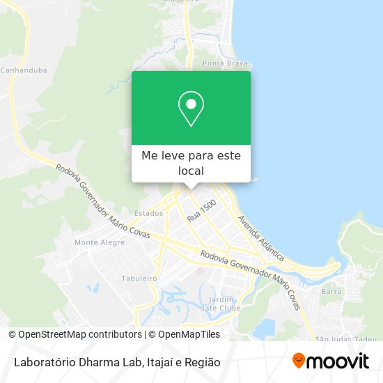 Laboratório Dharma Lab mapa