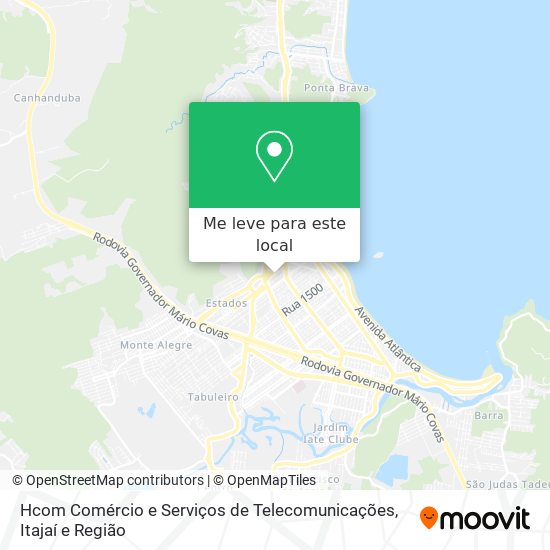 Hcom Comércio e Serviços de Telecomunicações mapa