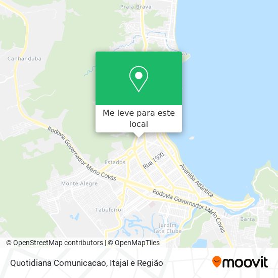 Quotidiana Comunicacao mapa