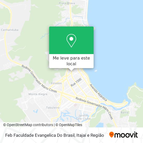 Feb Faculdade Evangelica Do Brasil mapa