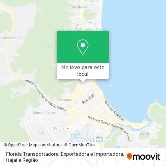 Florida Transportadora, Exportadora e Importadora mapa