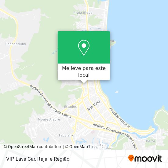 VIP Lava Car mapa