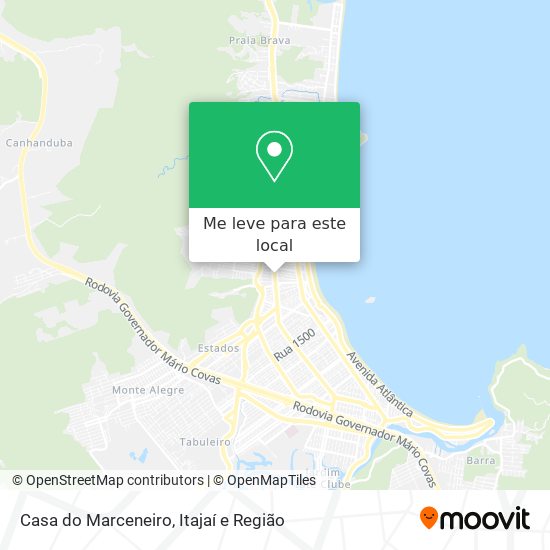 Casa do Marceneiro mapa