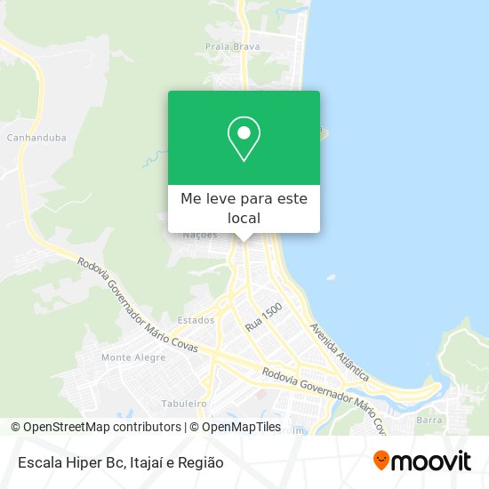 Escala Hiper Bc mapa