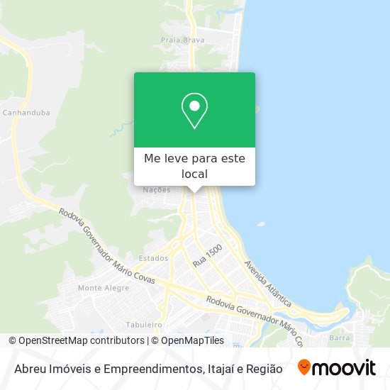 Abreu Imóveis e Empreendimentos mapa